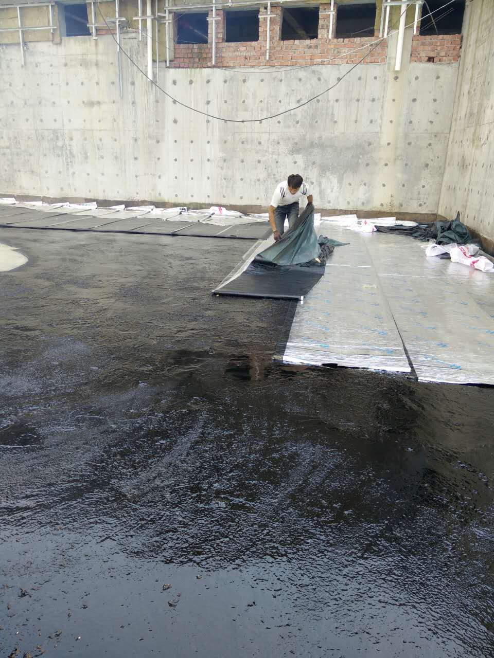 建德市金色陽光非固化、自粘卷材案例